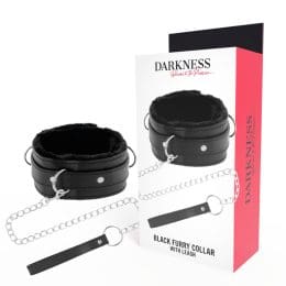 DARKNESS - COMFORTABLE POSTURE NECKLACE WITH LEATHER CHAIN 2